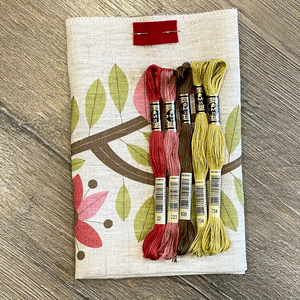 Printed Embroidery Kit by Kasia Jacquot - Small