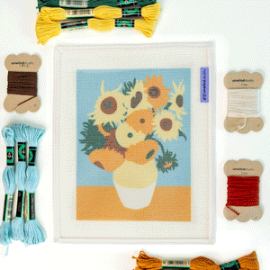 Van Gogh - Sunflowers Needlepoint Kit