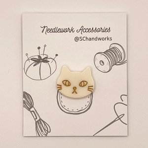 Kitty Cat Needle Minder