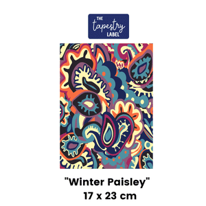 Winter Paisley Tapestry Kit