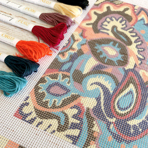 Winter Paisley Tapestry Kit