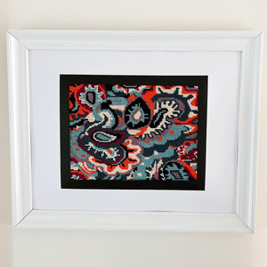 Winter Paisley Tapestry Kit