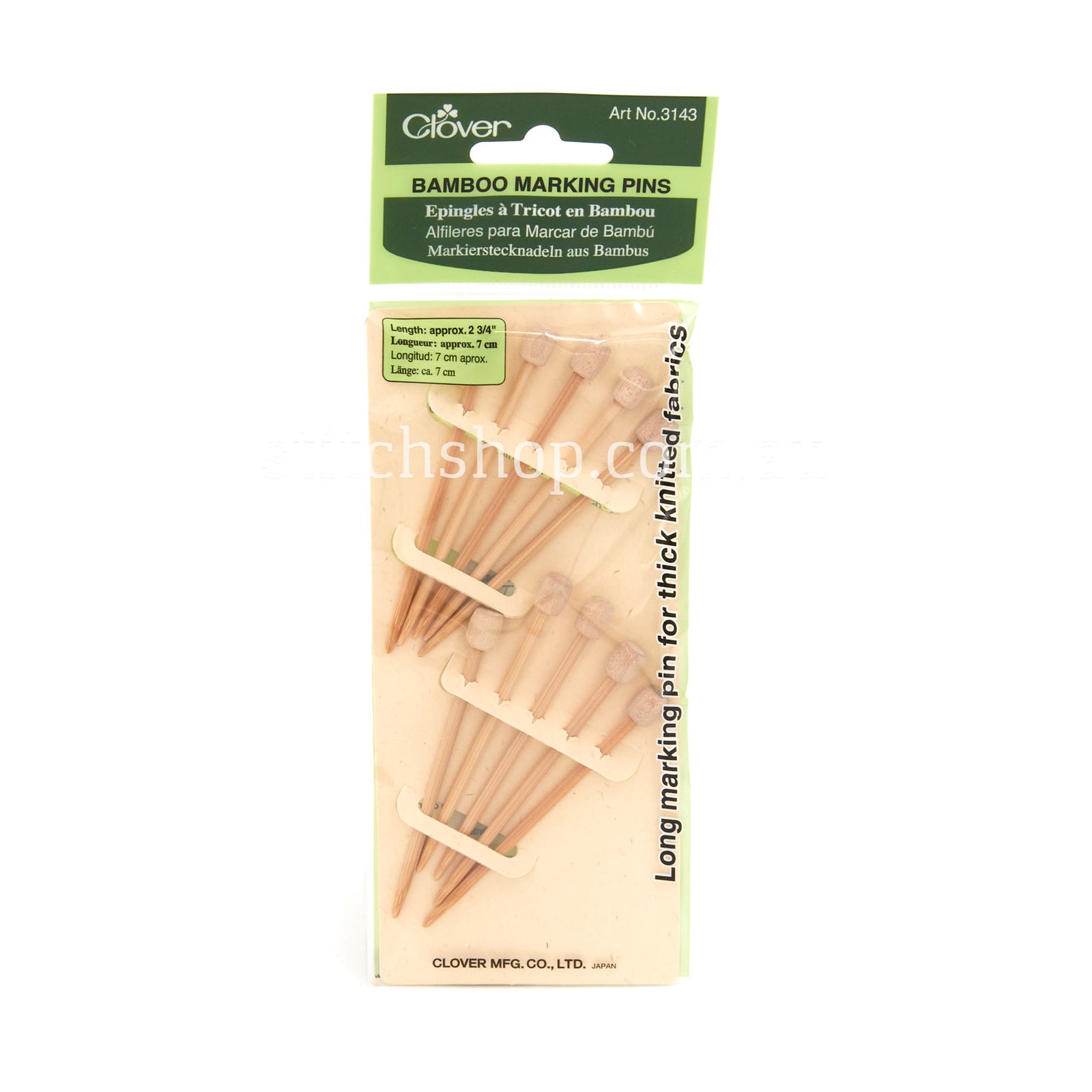 Clover Bamboo Marking Pins - Default Title (051221353109)