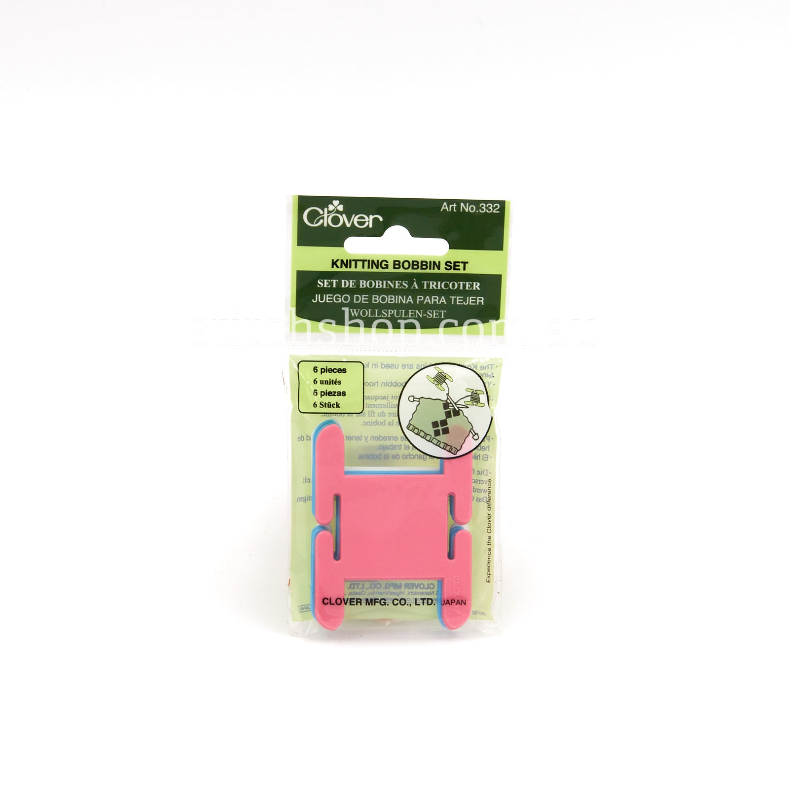 Clover Knitting Bobbin Set - Default Title (051221355813)