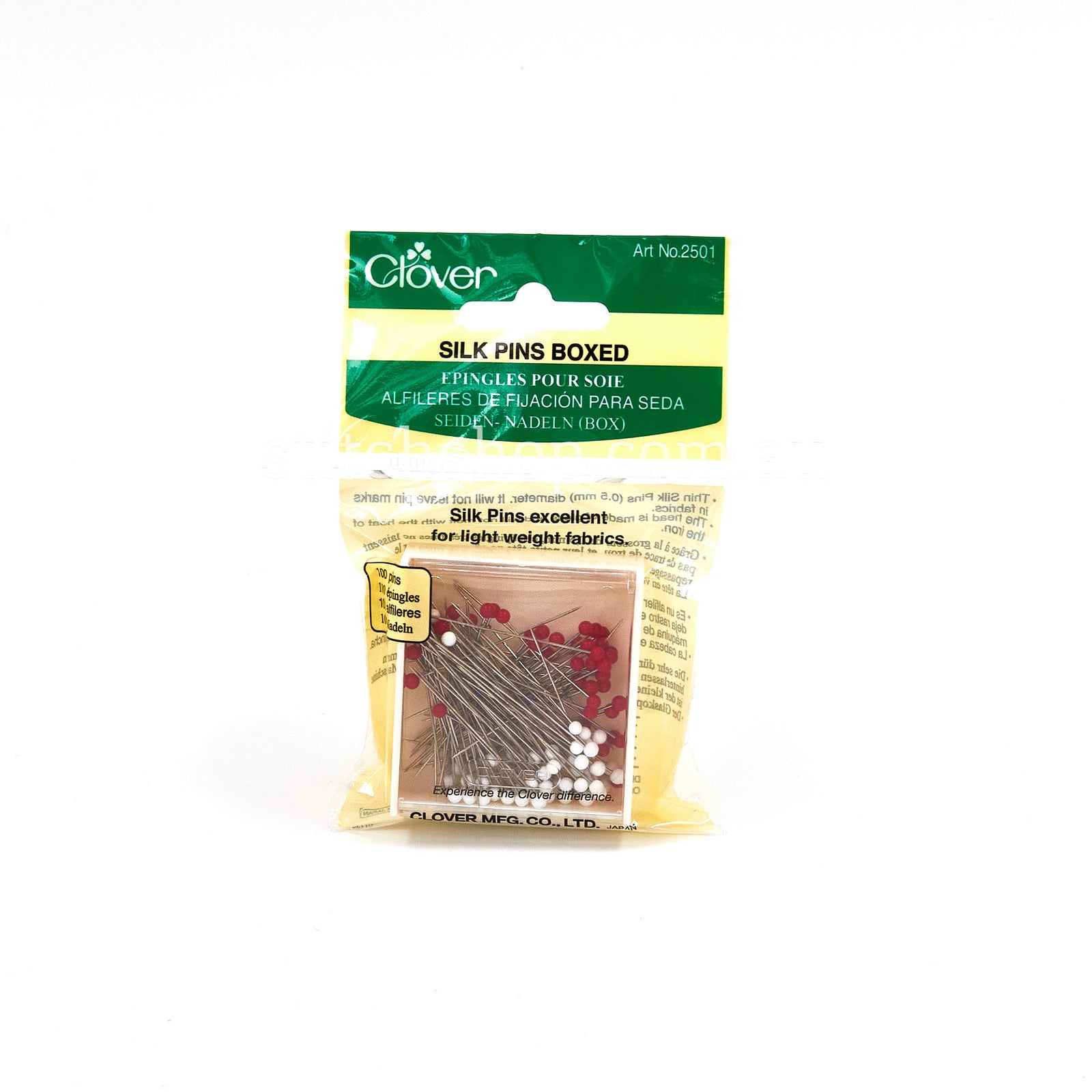 Clover Silk Pins - Default Title (051221402760)