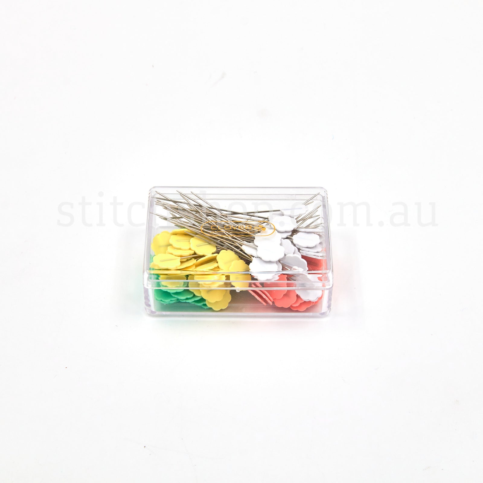 Clover Flower Head Pins Boxed - Default Title (051221402814)
