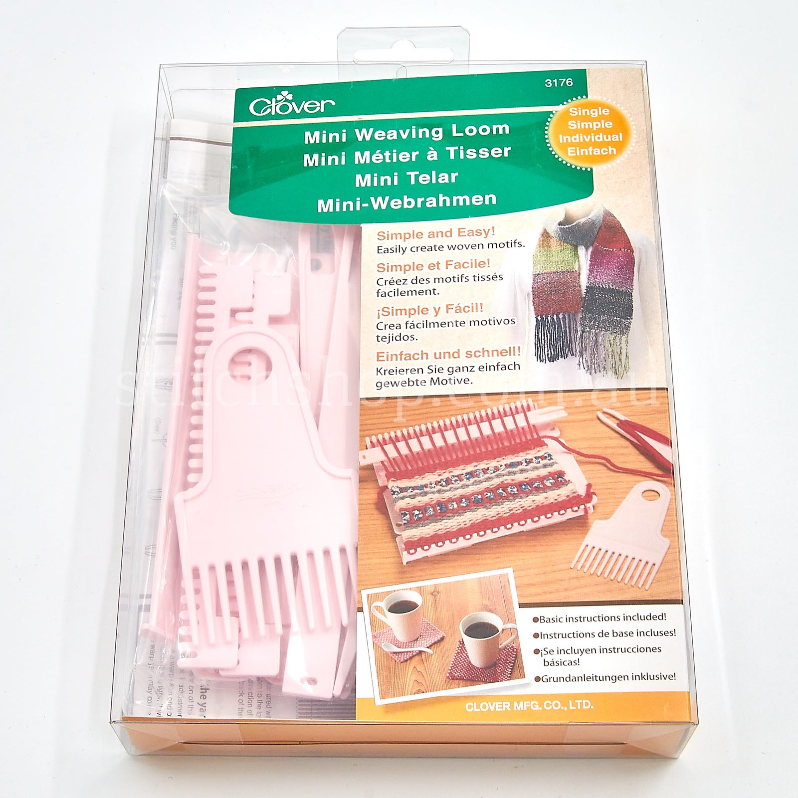 Clover Mini Weaving Loom - Default Title (05122173176)