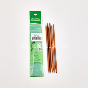 ChiaoGoo Bamboo Double Pointed Needles (15cm) - 4mm (0812208021981)