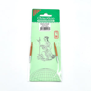 ChiaoGoo Bamboo Circular Knitting Needles Fixed