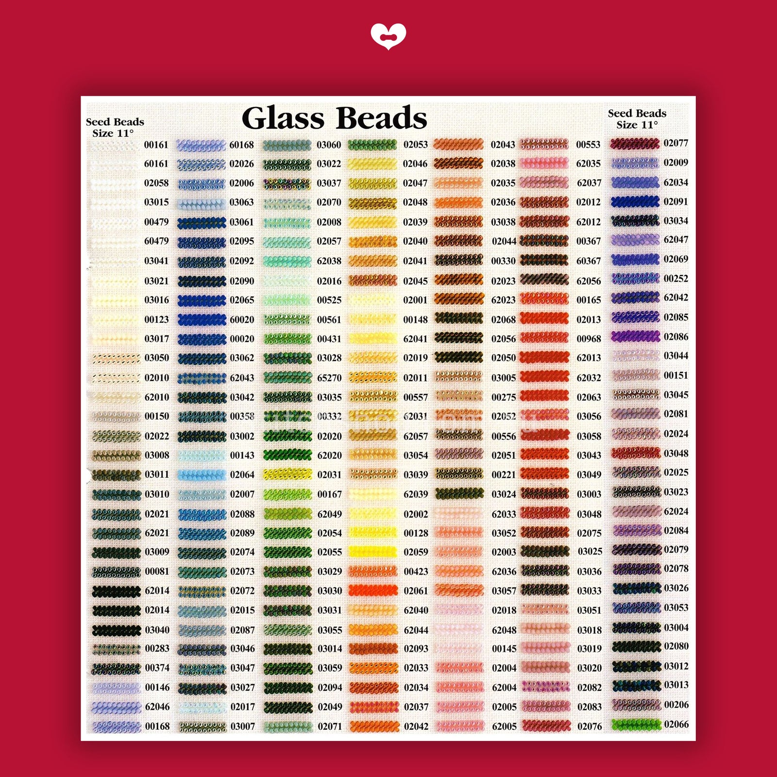 Mill Hill Glass Seed Beads 00020 - 02036