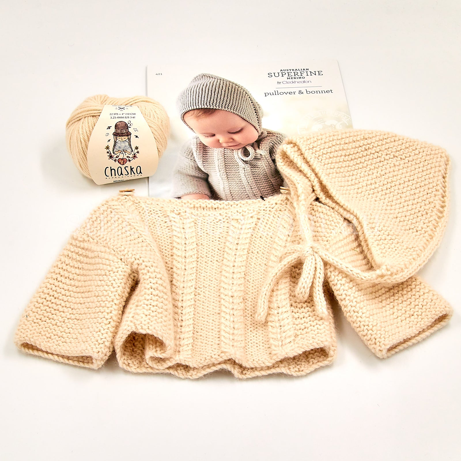 Pullover & Bonnet (Leaflet 421)