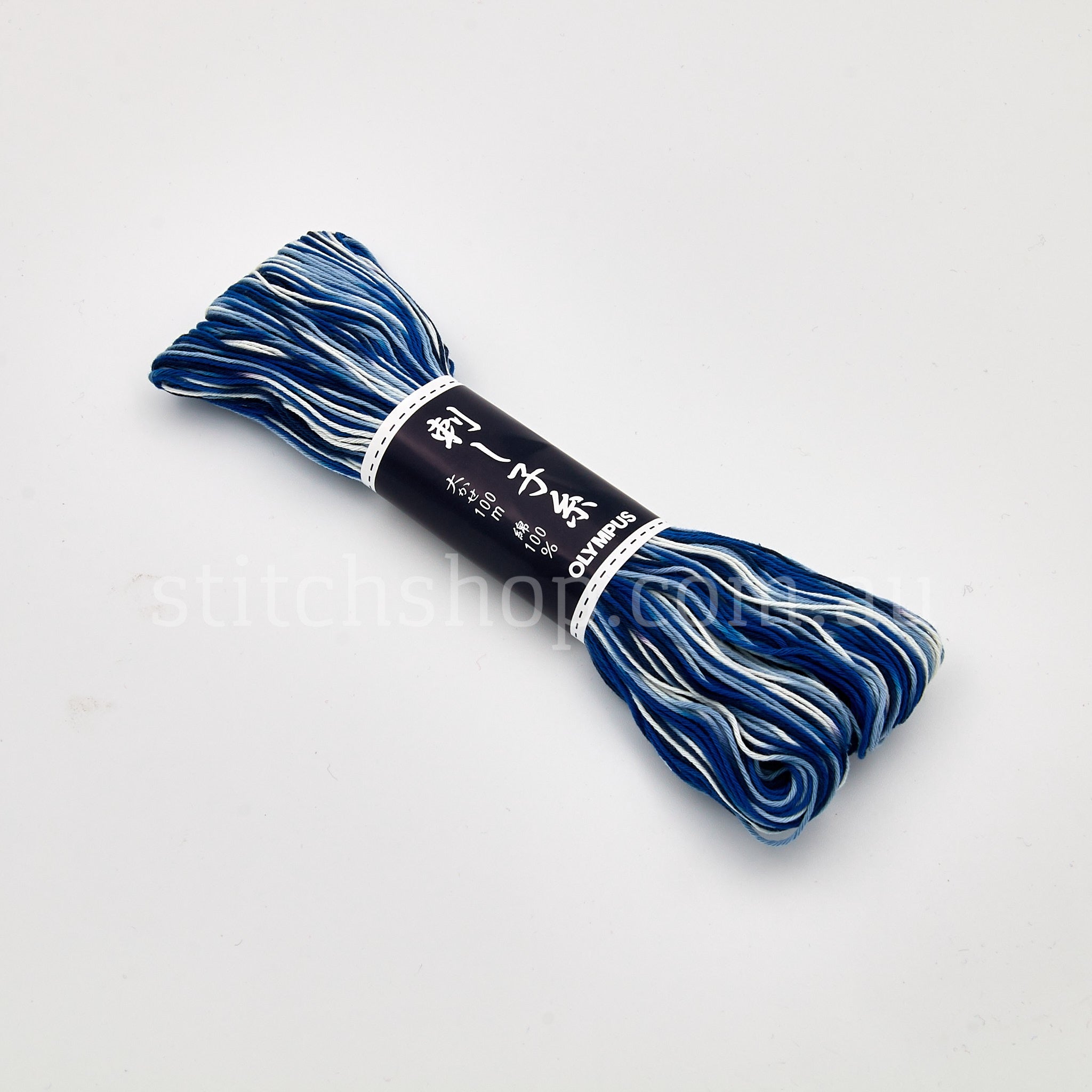 Sashiko Thread - Olympus 20m - Solid Color - # 08 Aqua