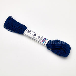 Sashiko Thread  Solid 20m - 18 Cobalt Blue / 20 metres (4971451296655)