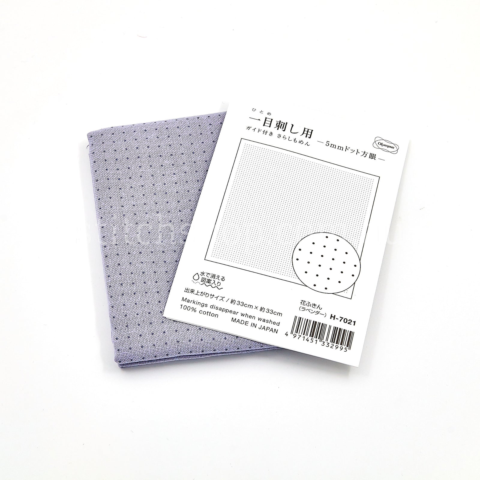 Sashiko Sampler Hitomezashi Dotted Guide