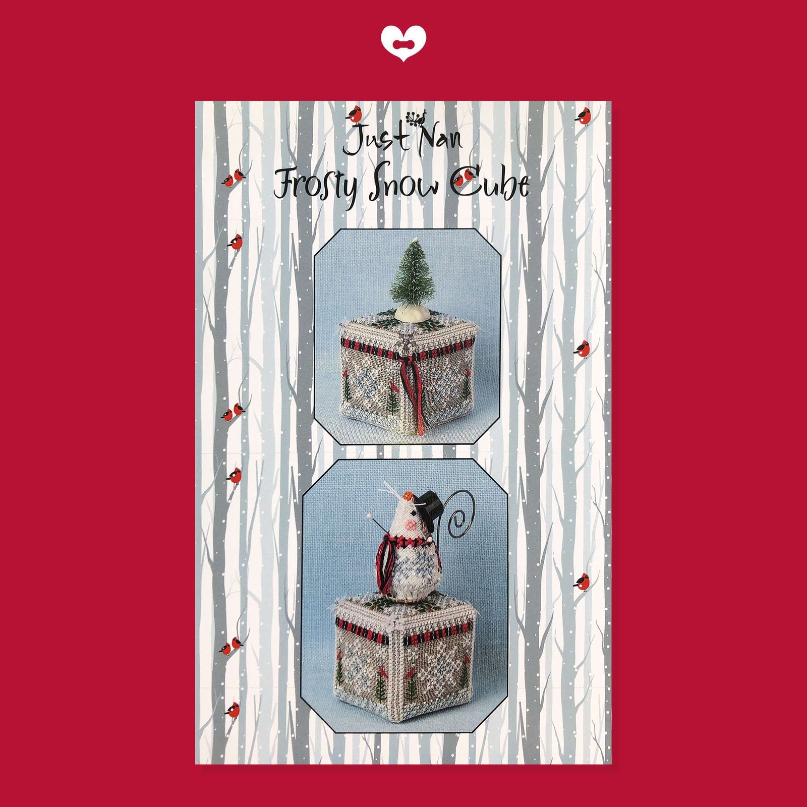 Frosty Snow Cube with Linen - Default Title (712741019028L)