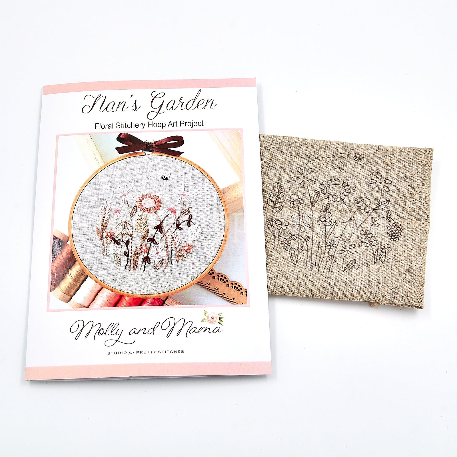 Nan's Autumn Garden Stitchery