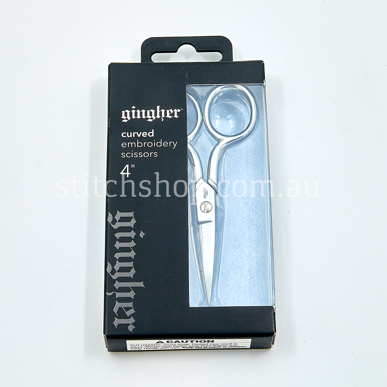 Gingher Curved Embroidery Scissors 4 inch