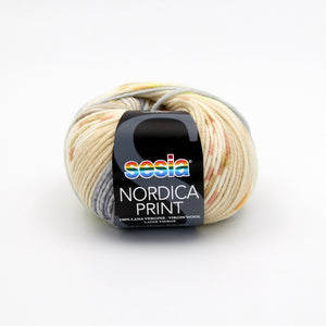 Nordica Print (8ply) - Sand Pit 1353 (8032868986341)