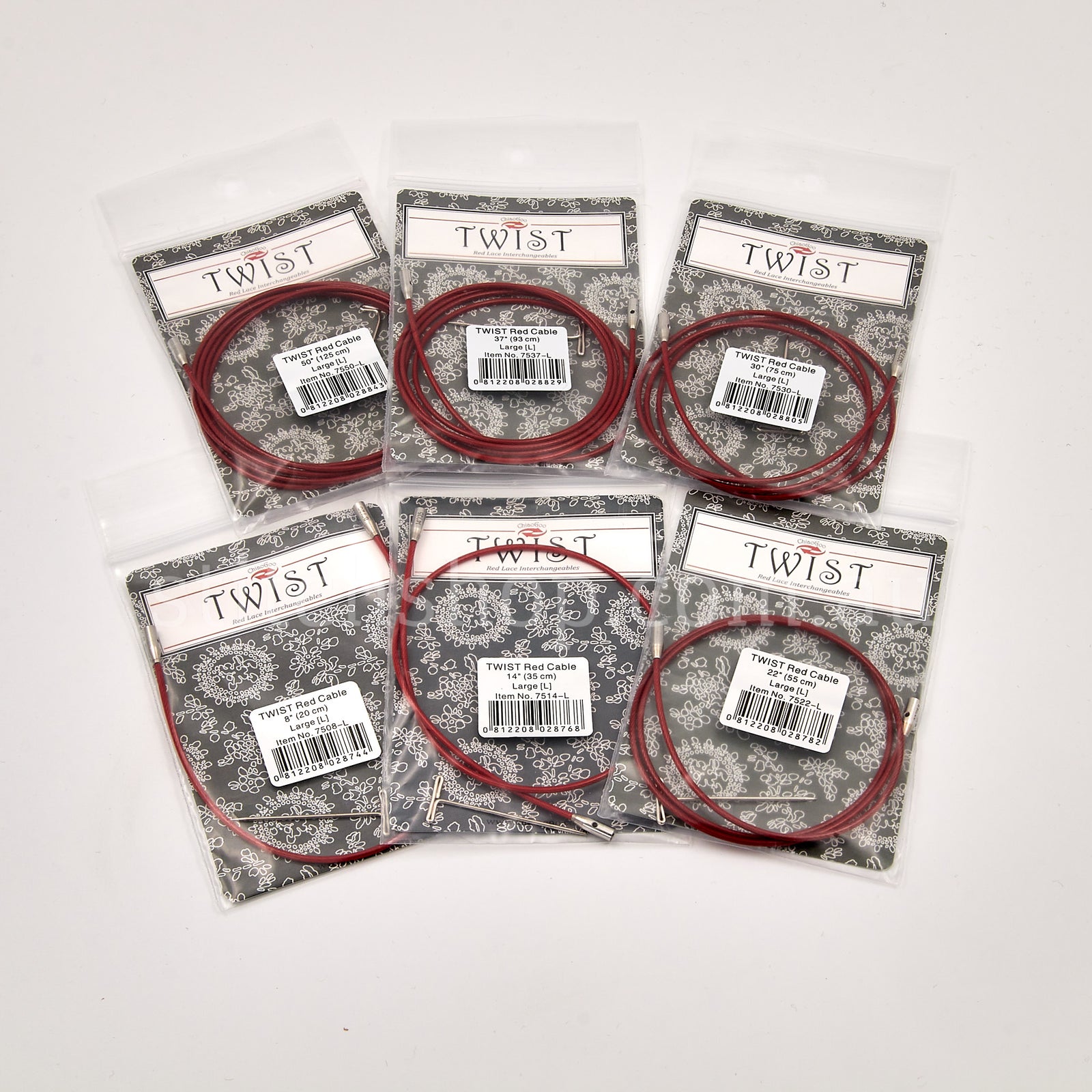 ChiaoGoo Twist Red Cable Large