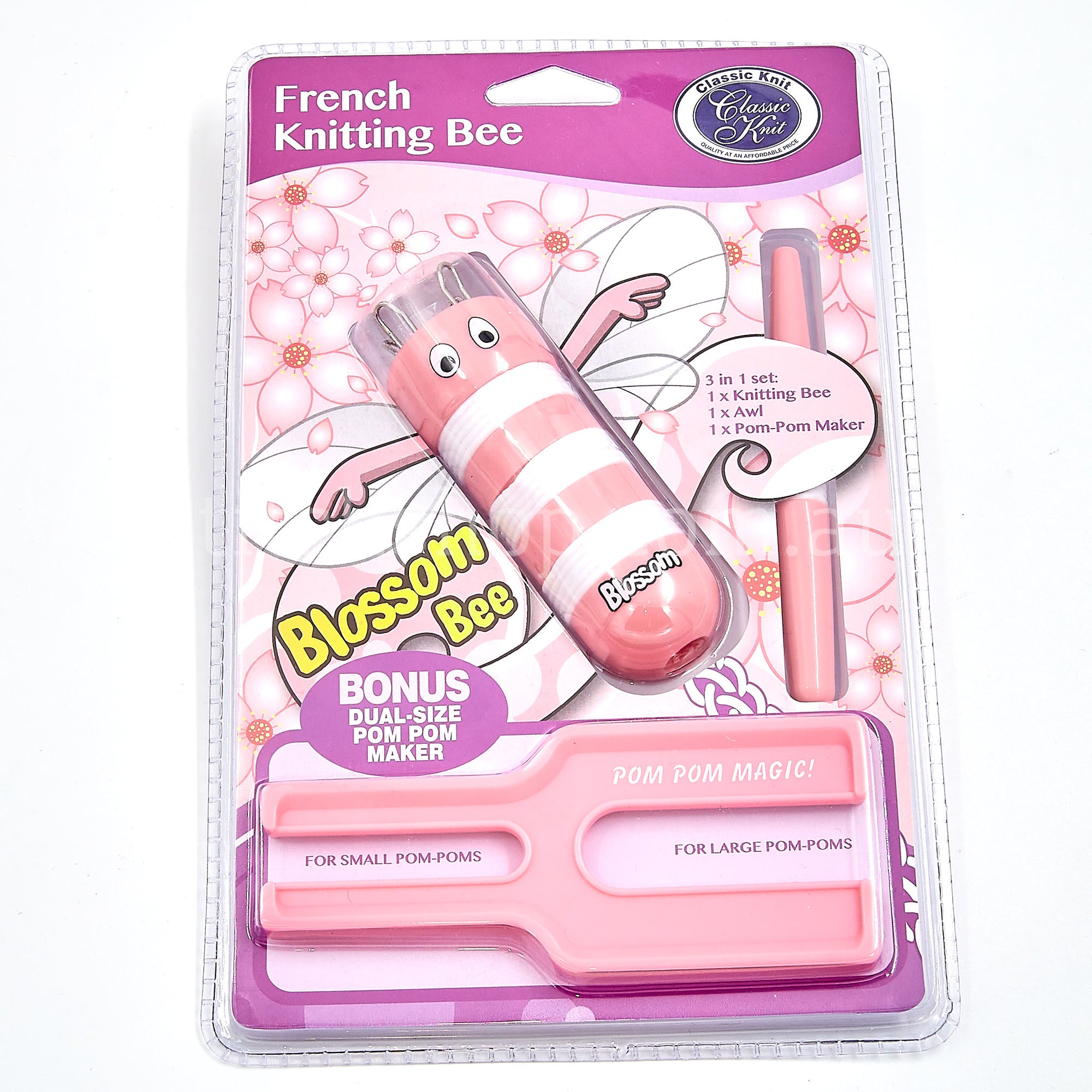 French Knitting Bee - Pink (9317385232911)