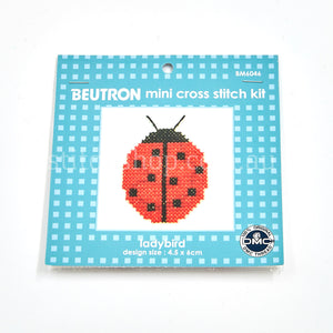 Mini Cross Stitch Kit - ladybird (9329809020974)