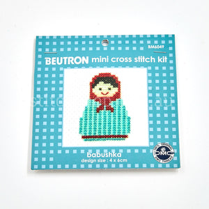Mini Cross Stitch Kit - babushka (9329809021001)