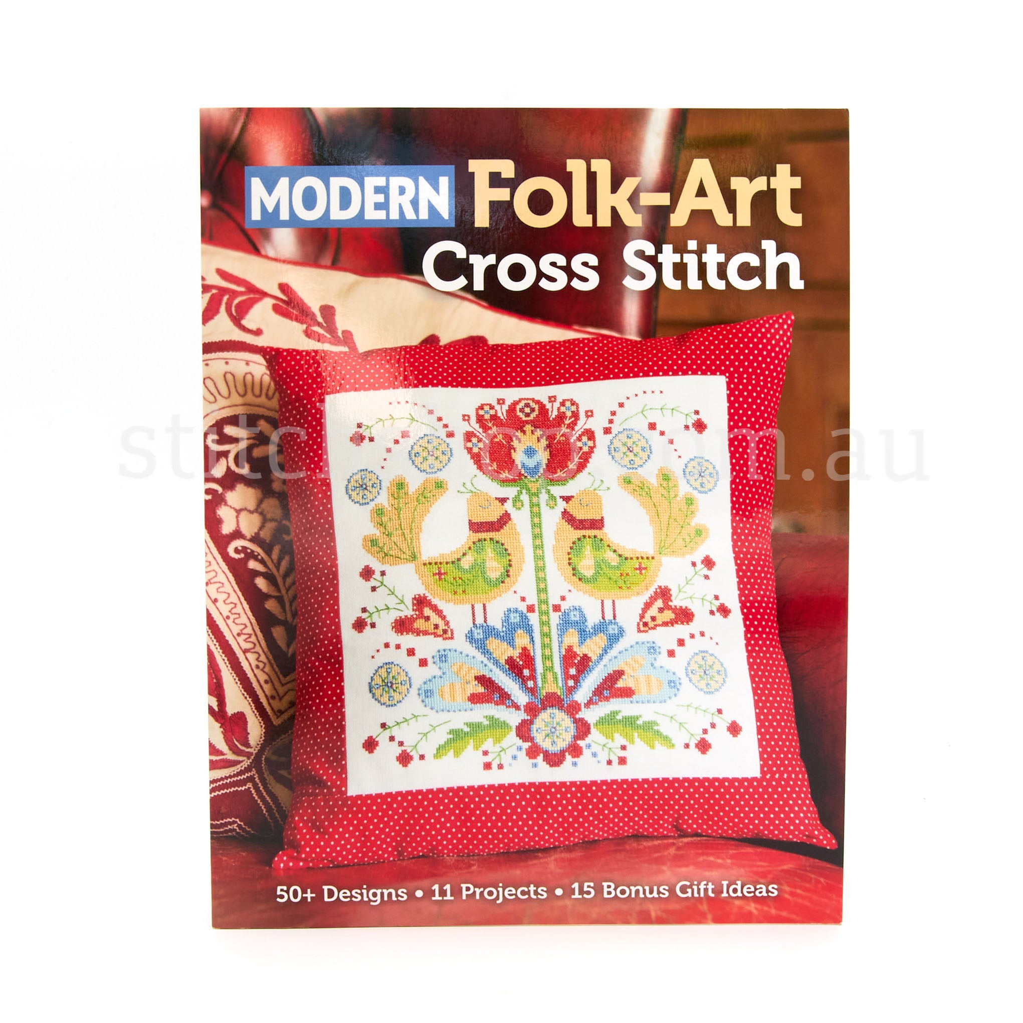 Modern Folk-Art Cross Stitch