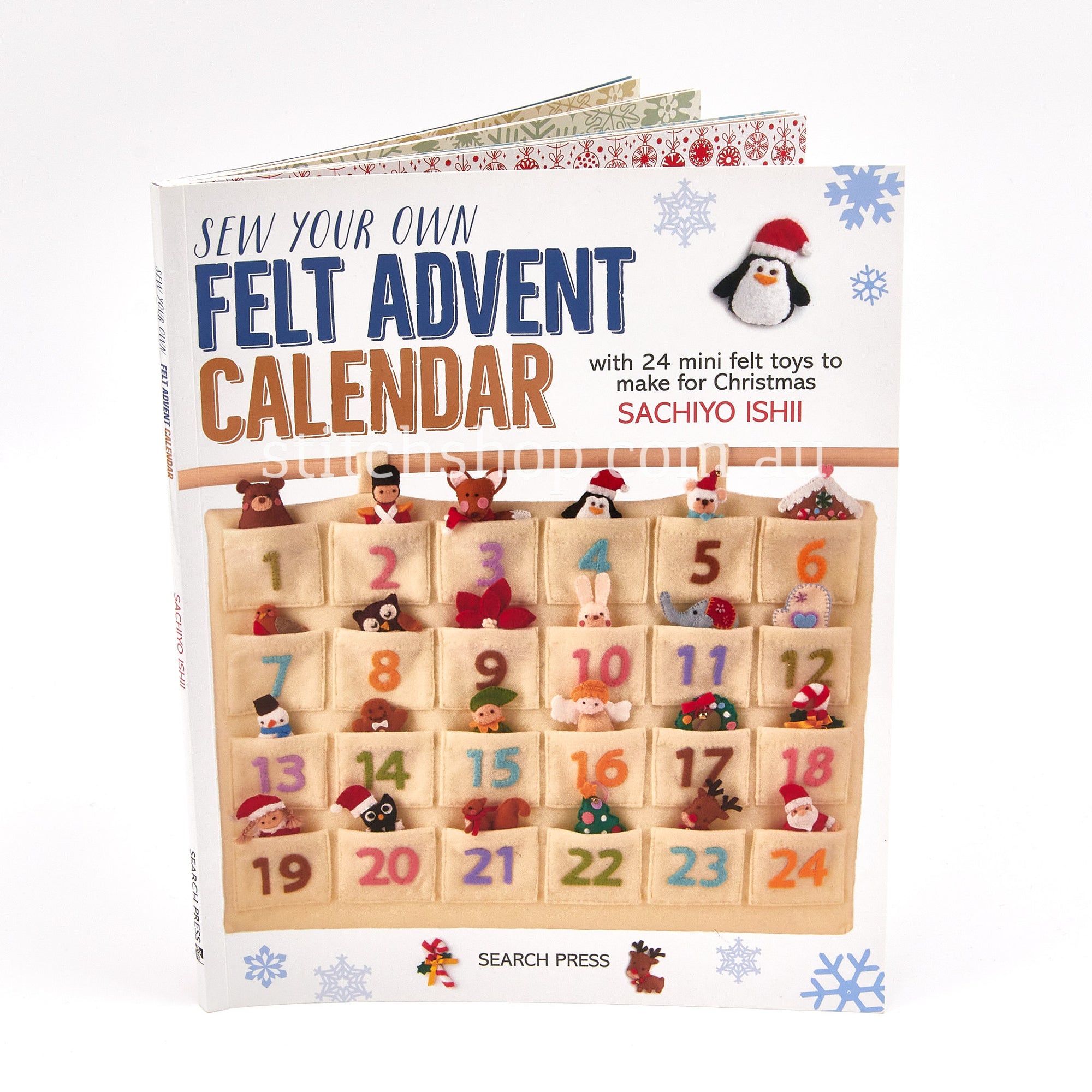 Sew Your Own Felt Advent Calendar - Default Title (9781782214915)