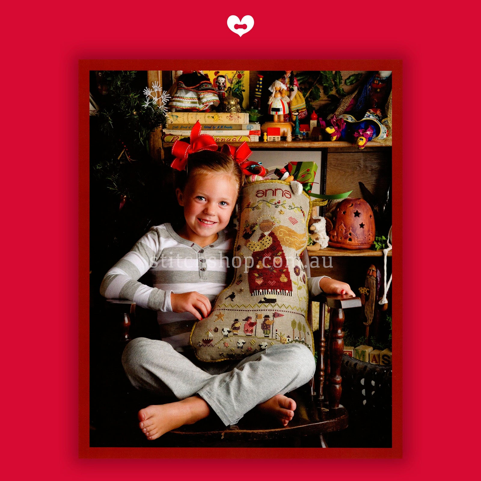 Shepherd's Bush Christmas Stocking Chart