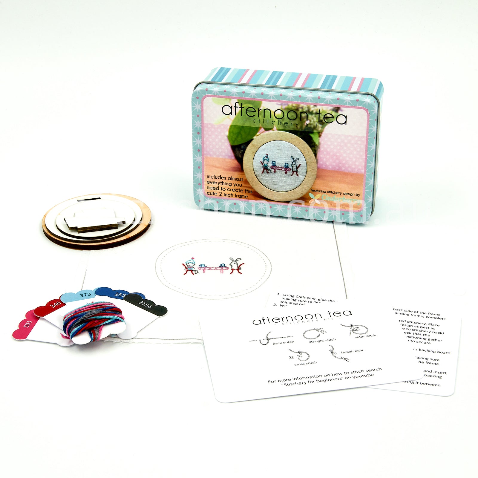 Mini Stitchery Kit by Cinderberry