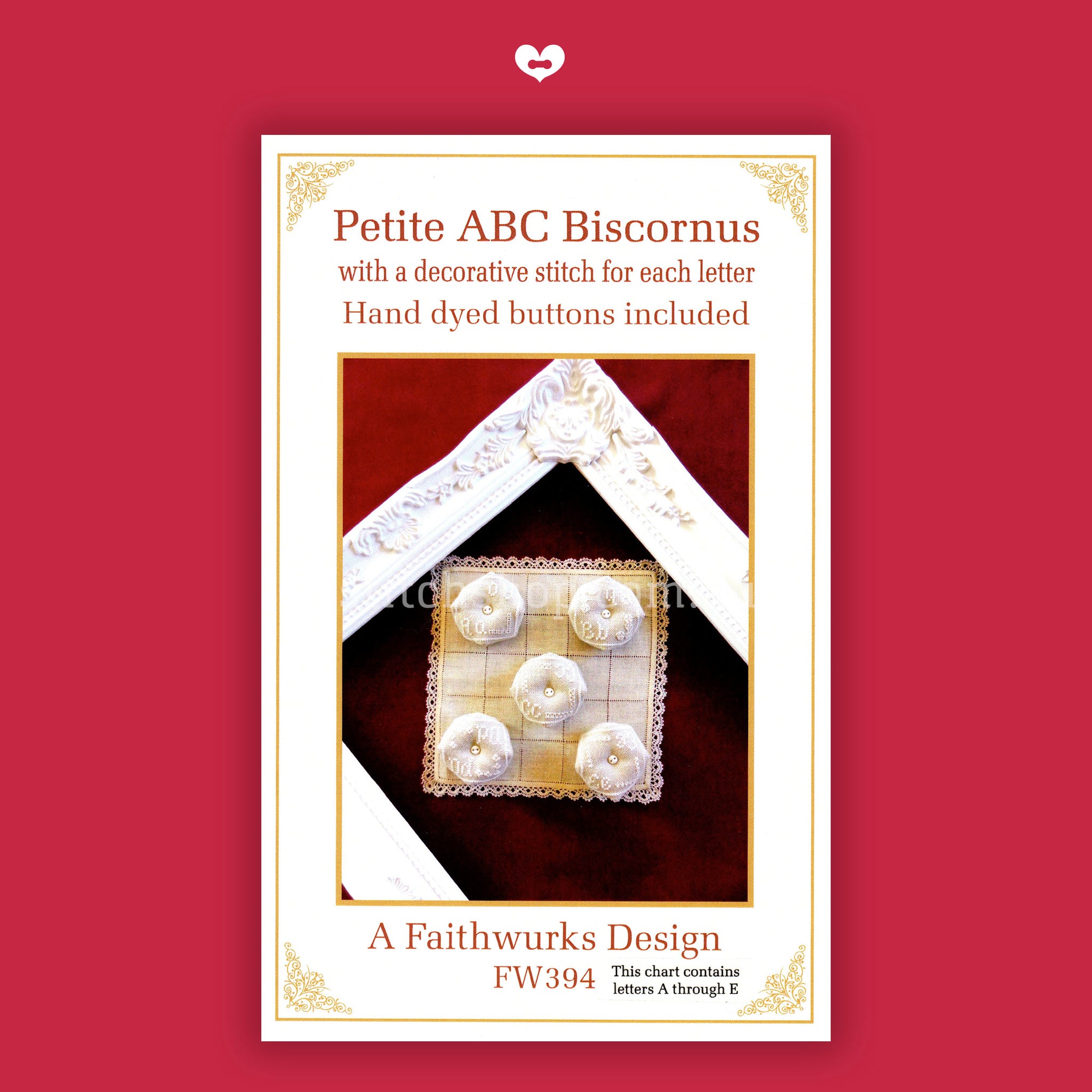 Petite ABC Biscornus A-E