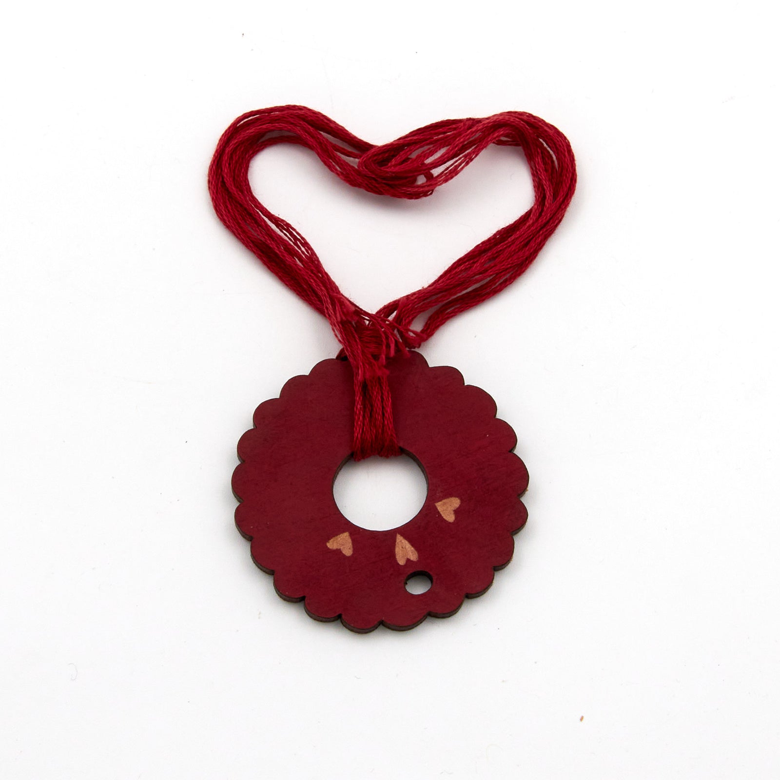 Ruffled Red Thread Drop - Default Title (HIHDrop)