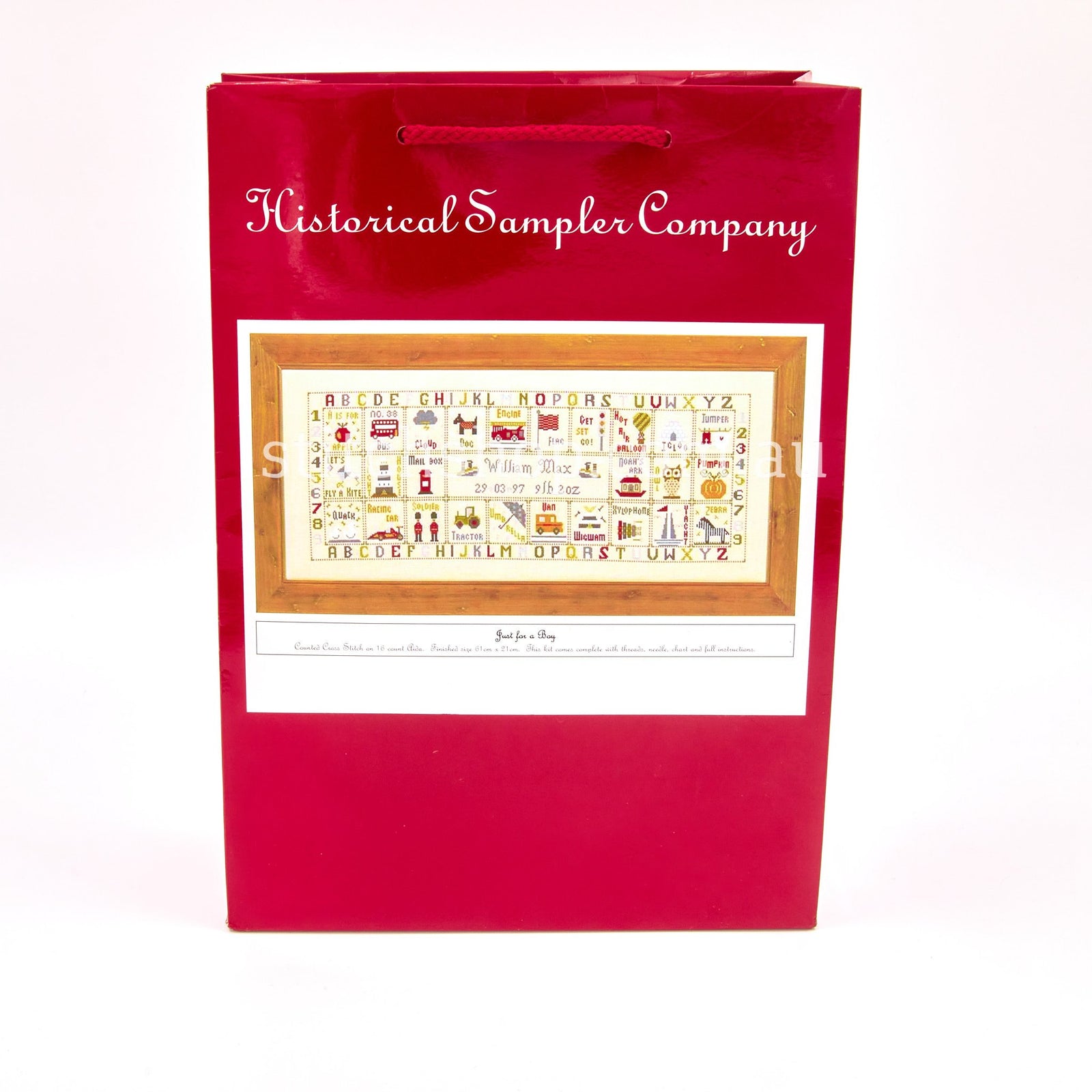 Just for a Boy (32ct Linen)