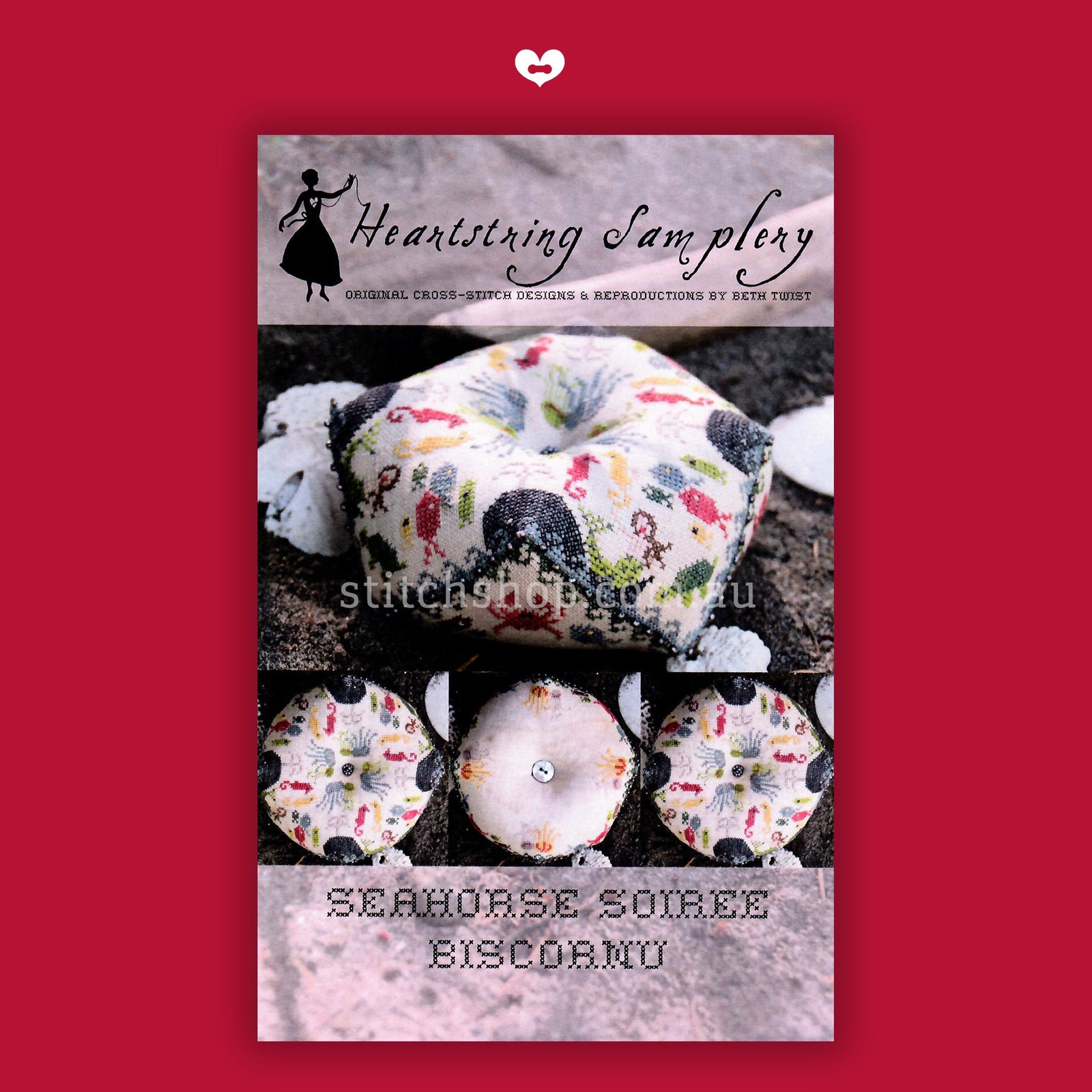 Seahorse Soiree Biscornu