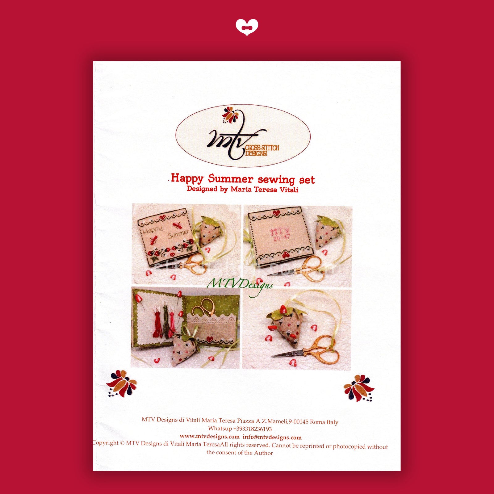 Happy Summer Sewing Set - Default Title (Happy)