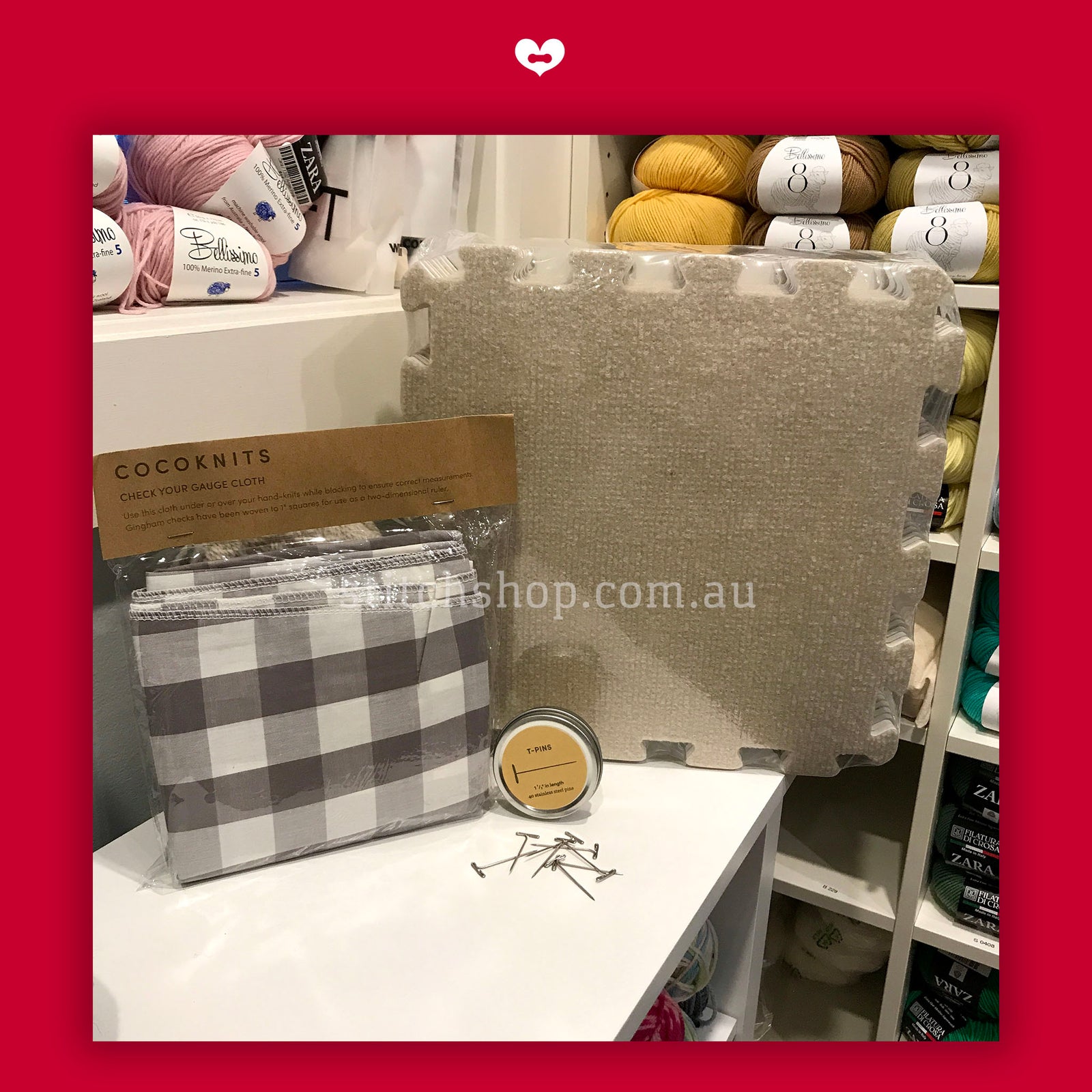 Cocoknits Knitters Block Kit