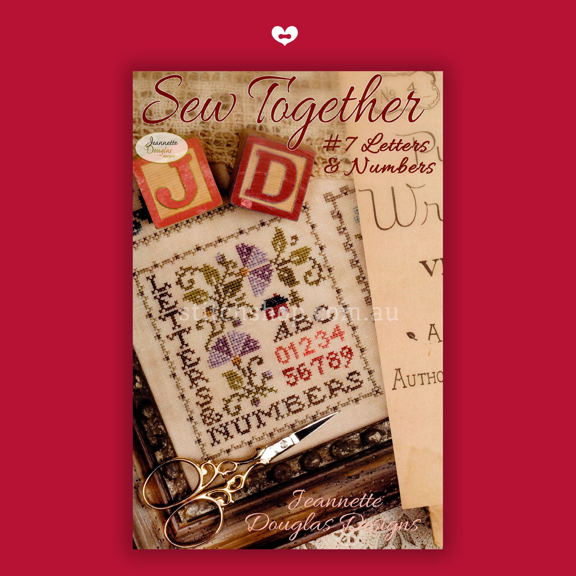 Sew Together #7: Letters & Numbers - Default Title (JD258)