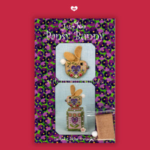 Pansy Bunny with Linen