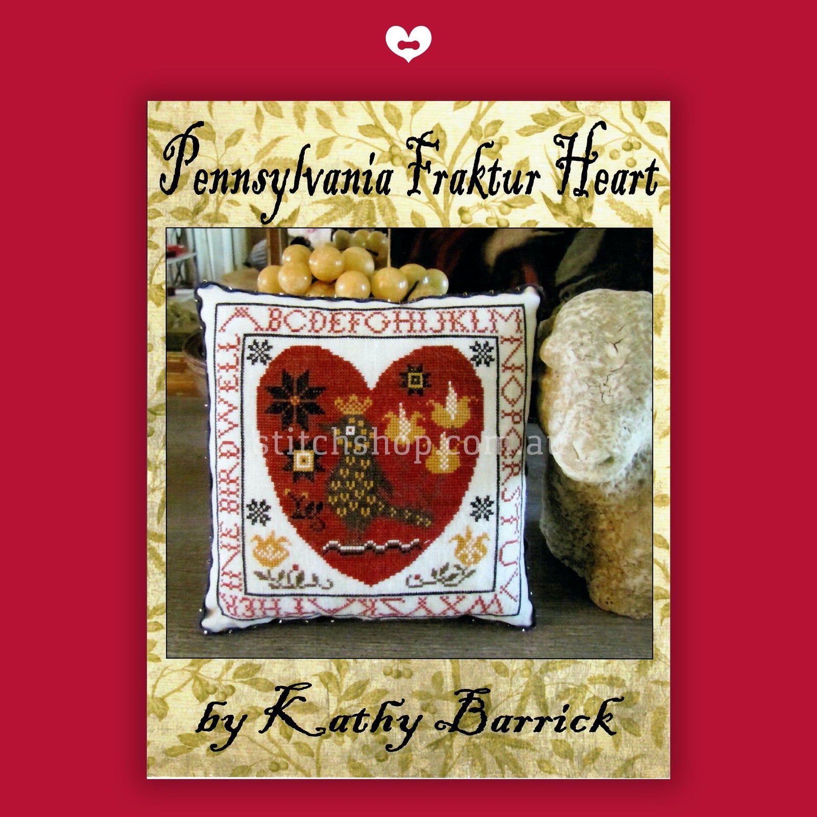 Pennsylvania Fraktur Heart