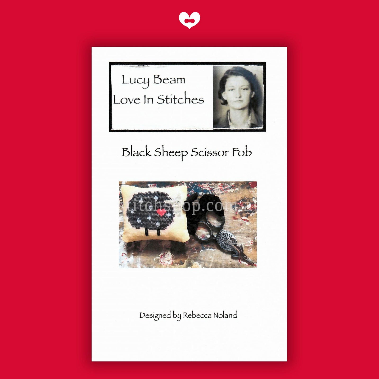 Black Sheep Scissor Fob