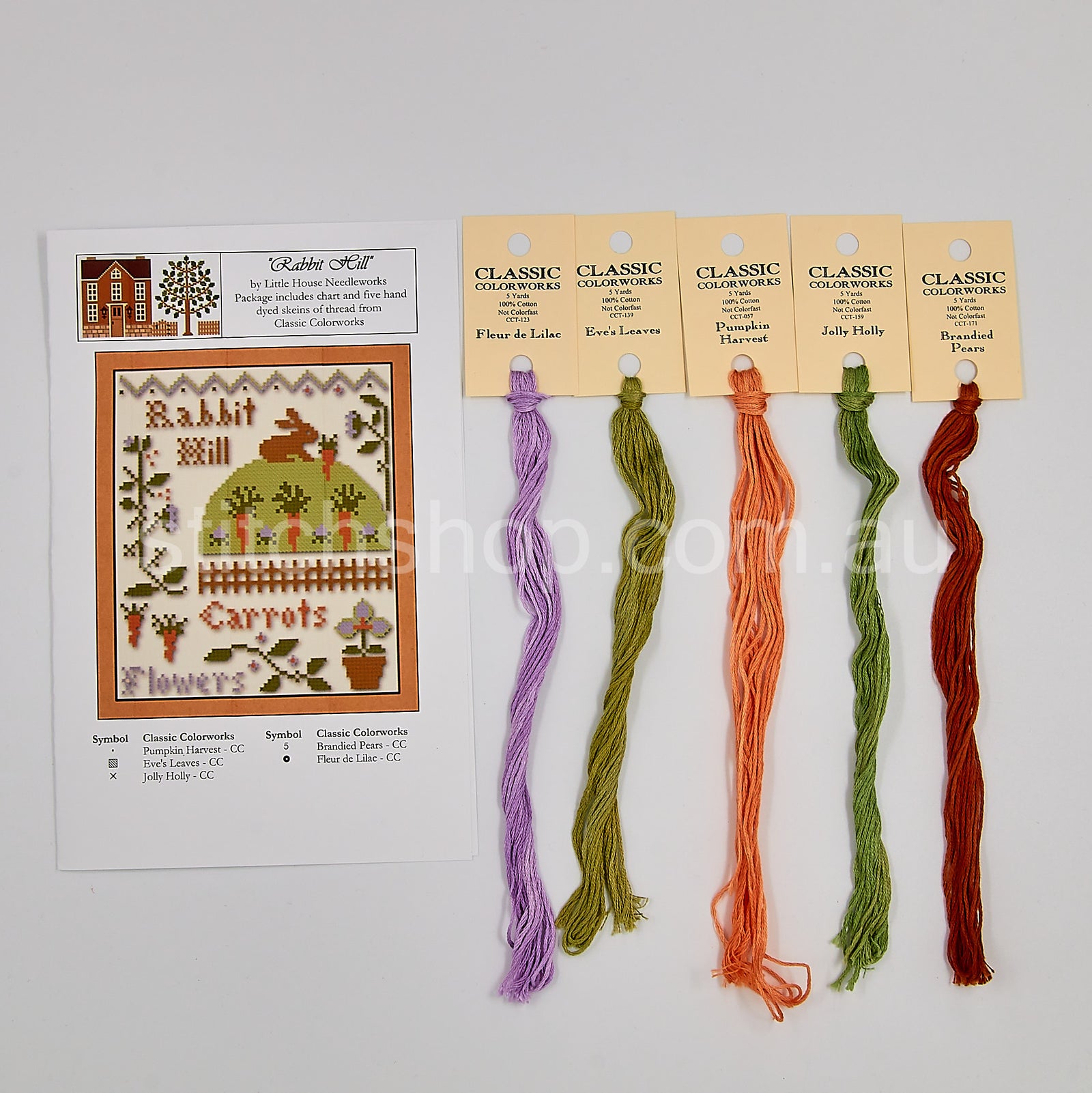 Rabbit Hill (chart with threads) - Default Title (LHNRabbit)