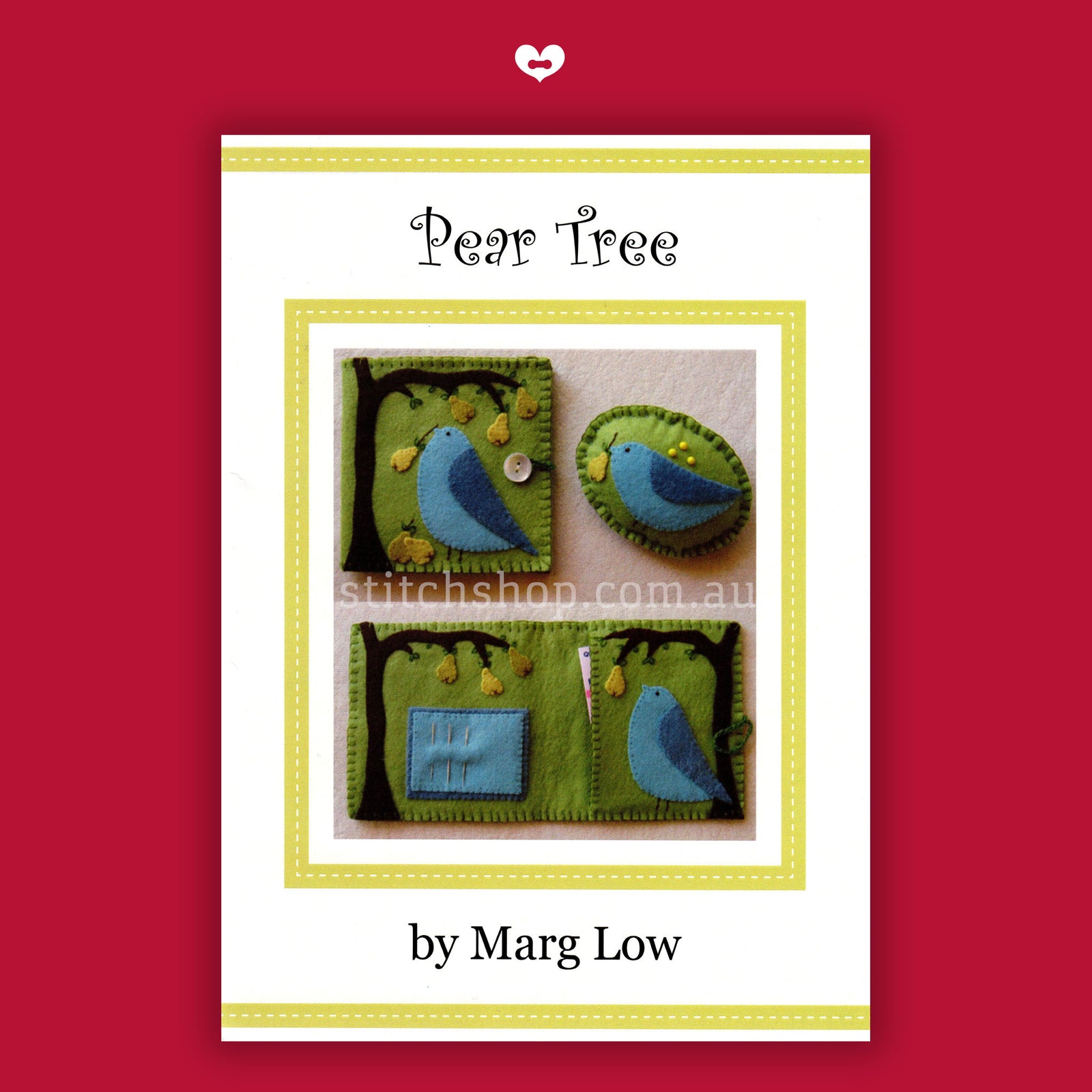 Pear Tree Needlecase