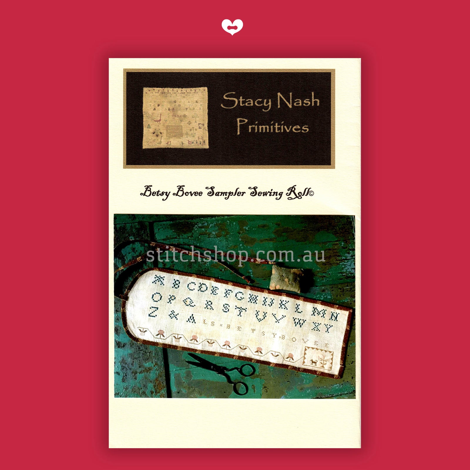 Betsy Bovee Sampler Sewing Roll