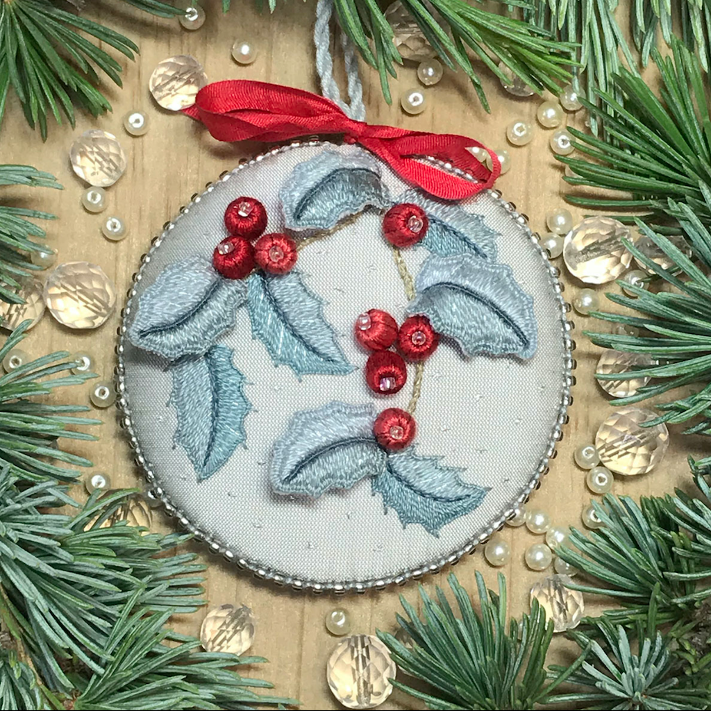 Happy Holly Ornament