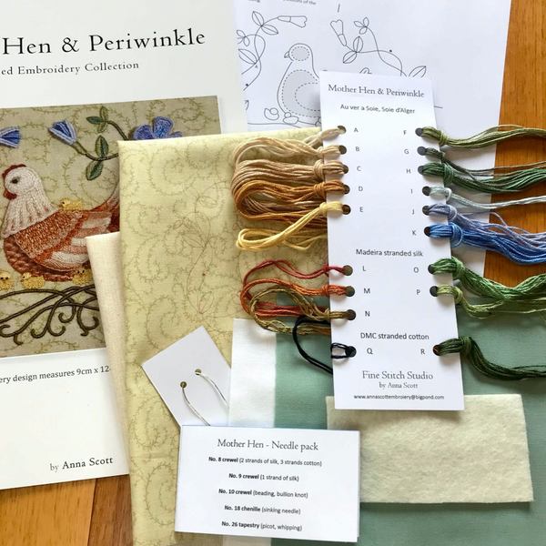 Mother Hen & Periwinkle - Stitch