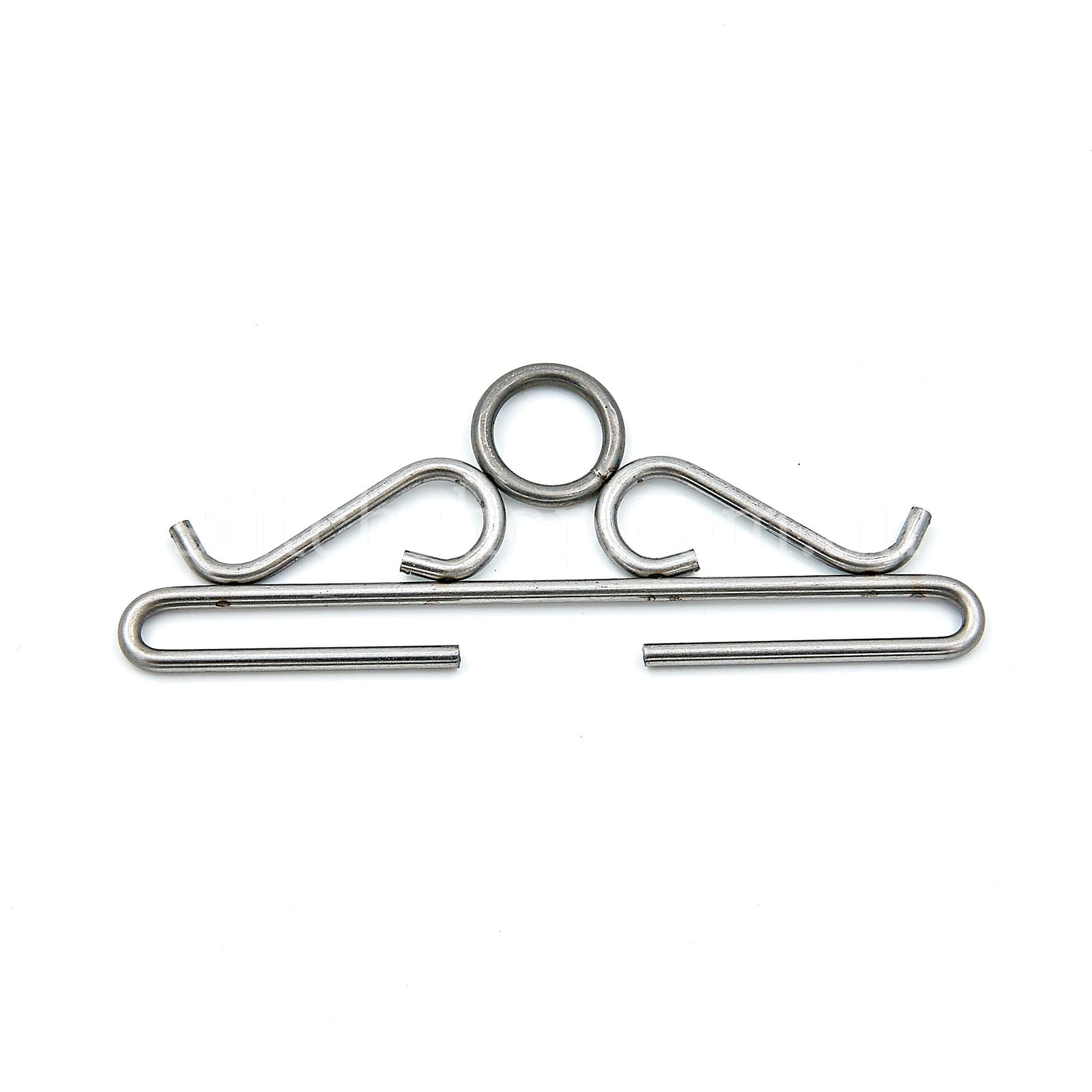 Bright Iron Bell Pull Fitting