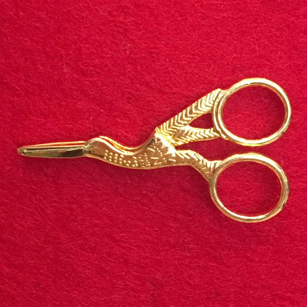 Stork Scissor Pin