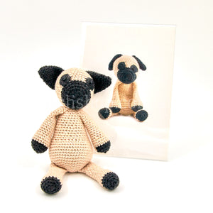 Spencer the Pug (pattern only)