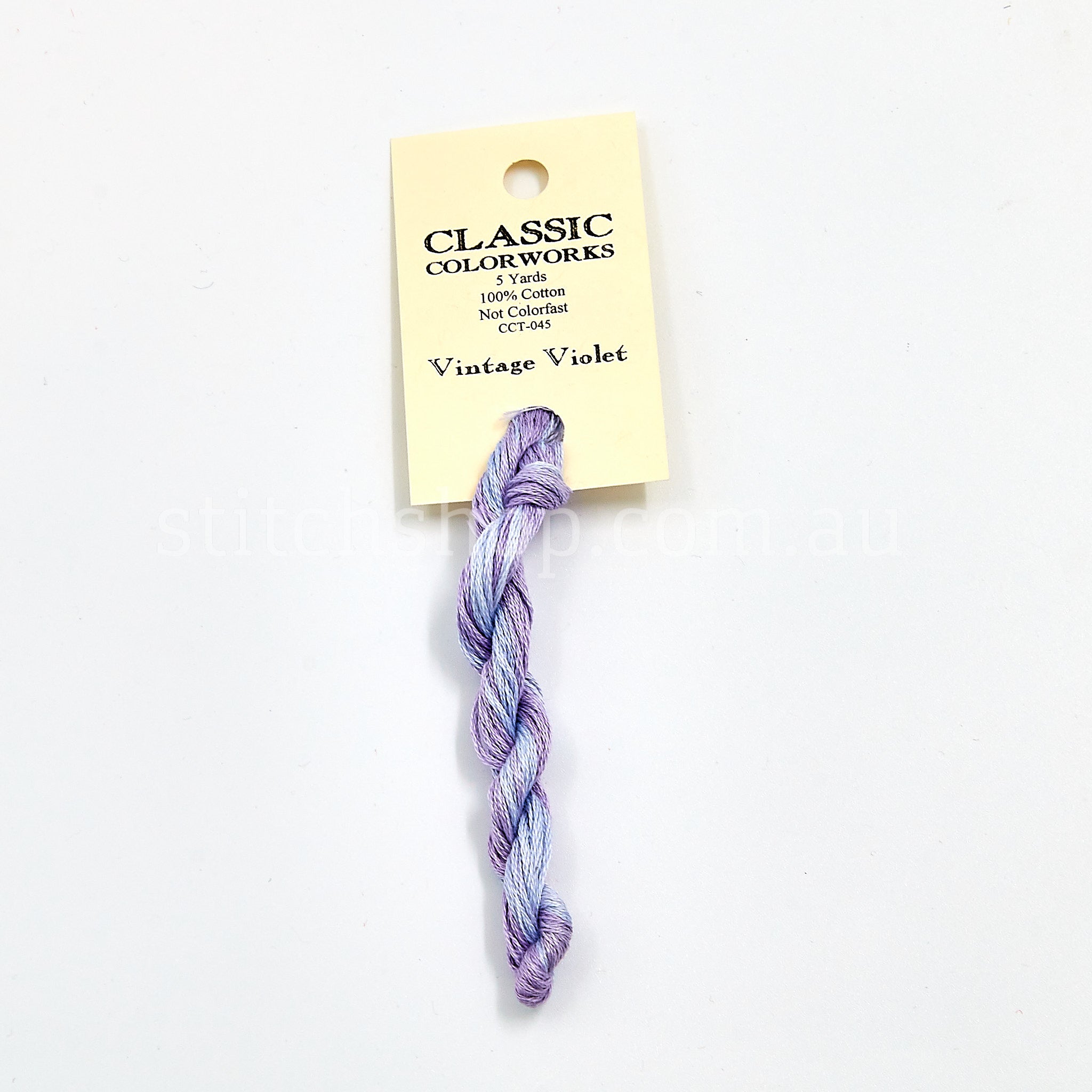 Classic Colorworks Stranded Cotton - T U & V
