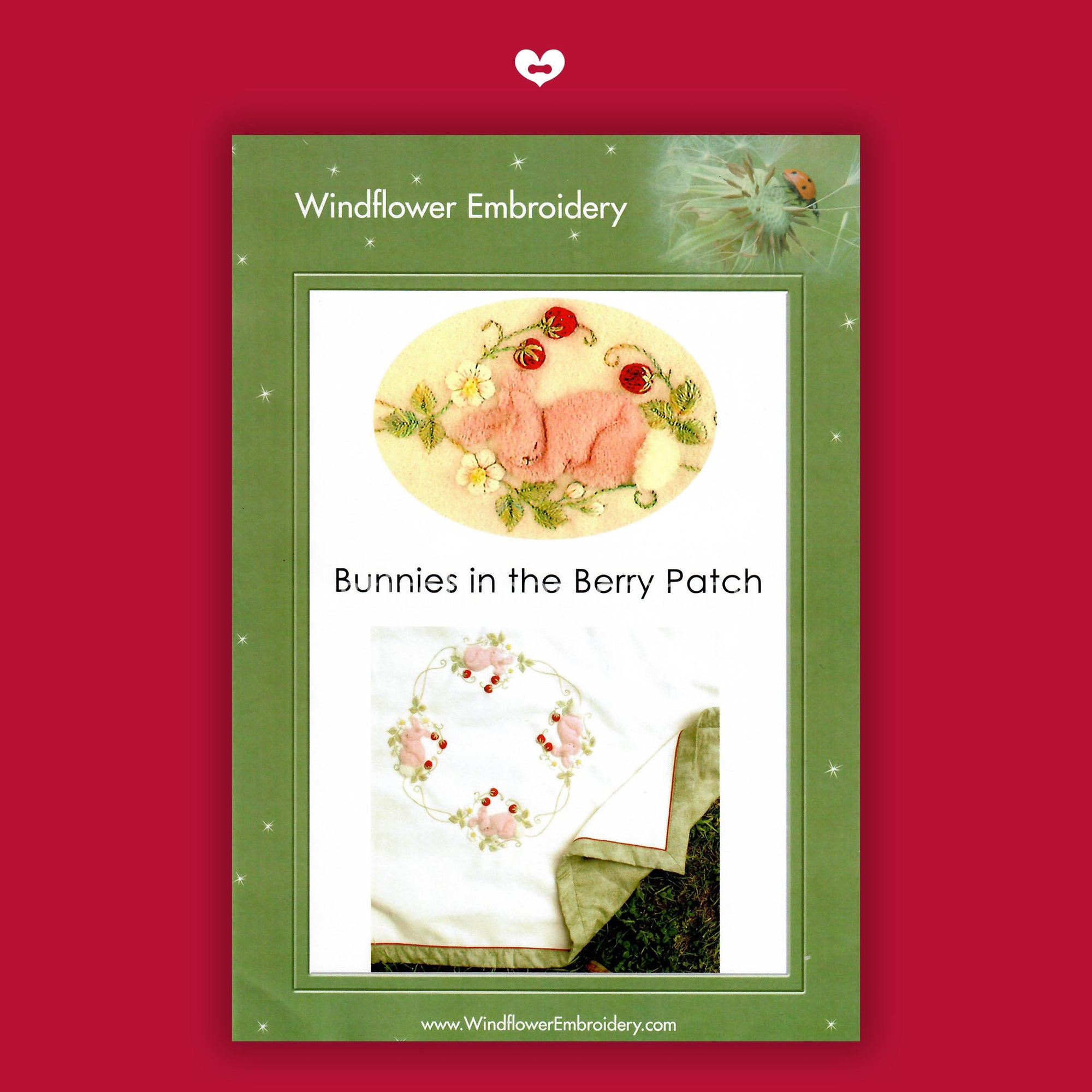 Bunnies in the Berry Patch Pattern Pack